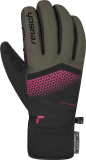 Reusch Micky R-TEX® XT  6231223 5549 schwarz grün pink front